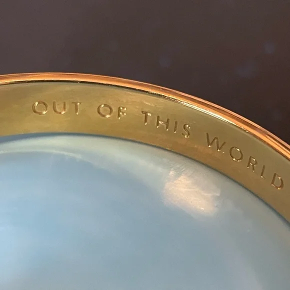 Kate Spade Gold “Out of This World” Bangle - Picture 4 of 4